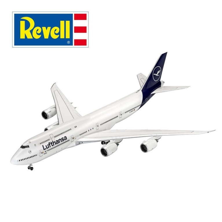 Avion Boeing 747-8 Lufthansa "New Livery" 1/144 Revell 03891 - Maketis