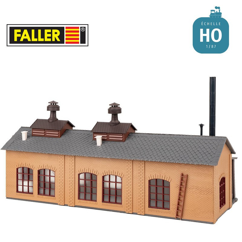 Coffret promotionnel Petit dépôt ferroviaire HO Faller 190140