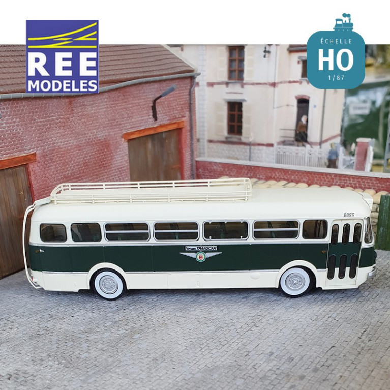 Autocar Renault R4190 Vert et crème « VOYAGES TRANSCAR » (75) HO REE CB-136 - Maketis Autocar Renault R4190 Vert et crème « VOYAGES TRANSCAR » (75) HO REE CB-136 - Maketis