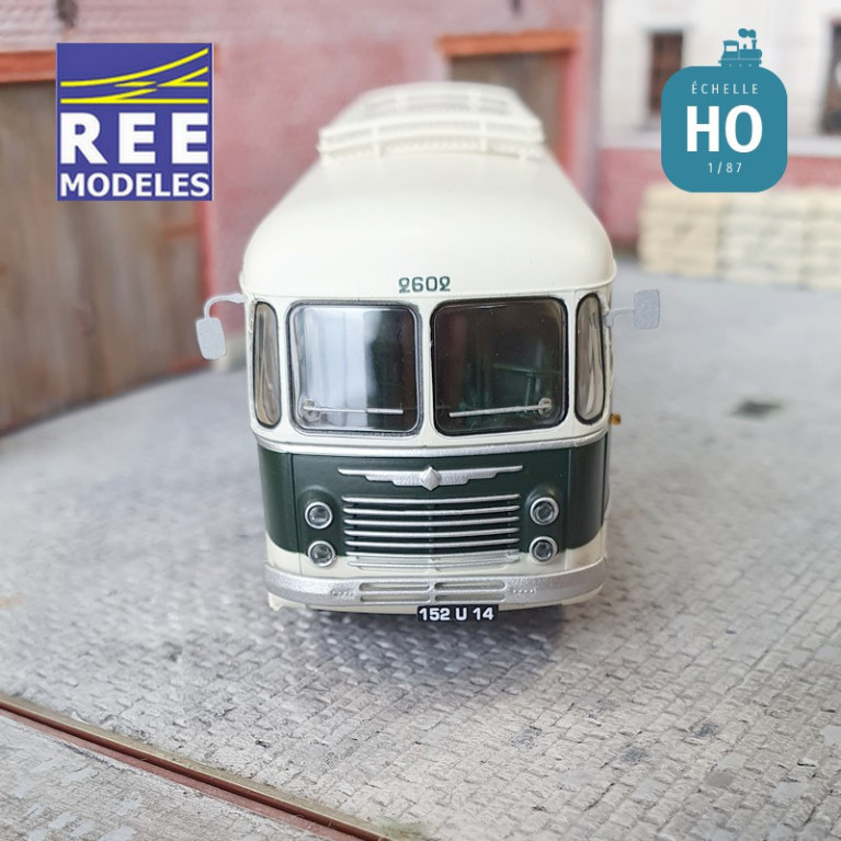 Autocar Renault R4190 Vert et crème TRANSCAR « LES COURRIERS NORMANDS » (14) HO REE CB-135 - MAKETIS Autocar Renault R4190 Vert et crème TRANSCAR « LES COURRIERS NORMANDS » (14) HO REE CB-135 - MAKETIS