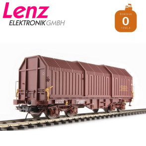 Wagon transport de coils Shis 50.2 SNCF Ep IV-V échelle O SNM/LENZ 42260-30
