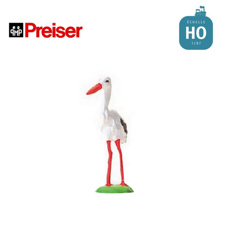 Cigogne HO Preiser 29532-Maketis