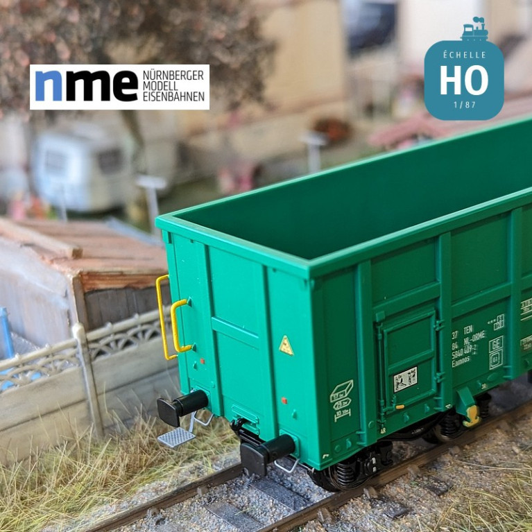 Eamnos dump wagon 57m³ ON RAIL green Ep VI HO NME 543601 - Maketis
