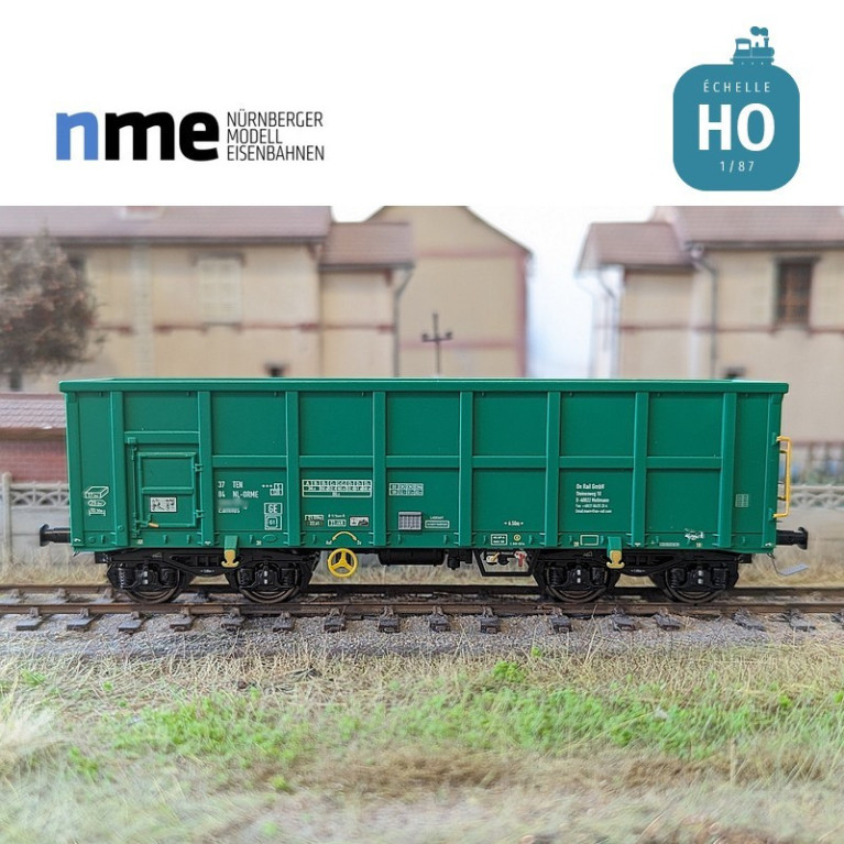 Eamnos dumper wagon 57m³ ON RAIL green Ep VI HO NME 543603 - Maketis