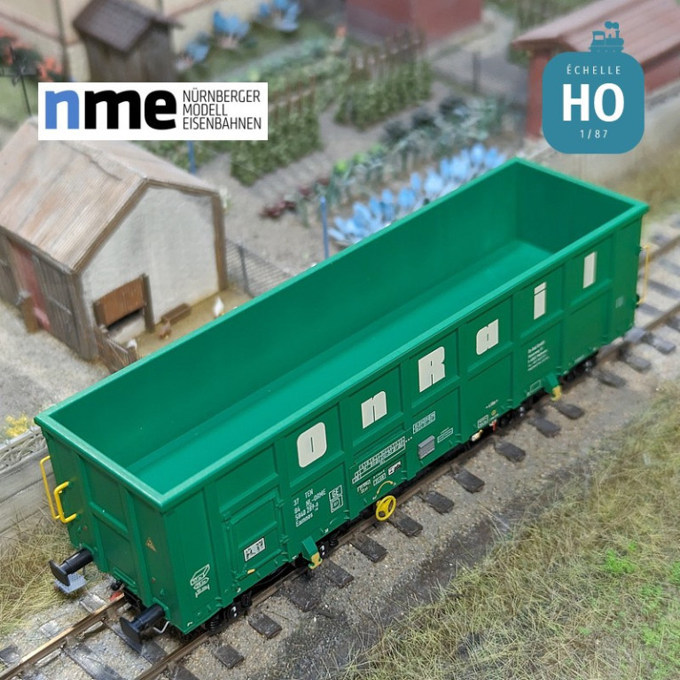 Eamnos 57m³ ON RAIL dumper wagon green Ep VI HO NME 543600 - Maketis