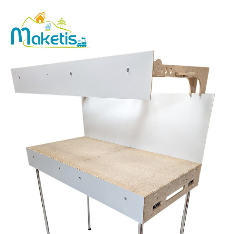 Support d'éclairage pour Easy module 118x59 cm Maketis MOD50300 - Maketis Support d'éclairage pour Easy module 118x59 cm Maketis MOD50300 - Maketis