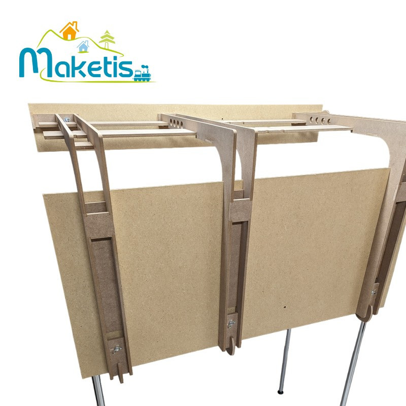 Support d'éclairage pour Easy module 118x59 cm Maketis MOD50300 - Maketis