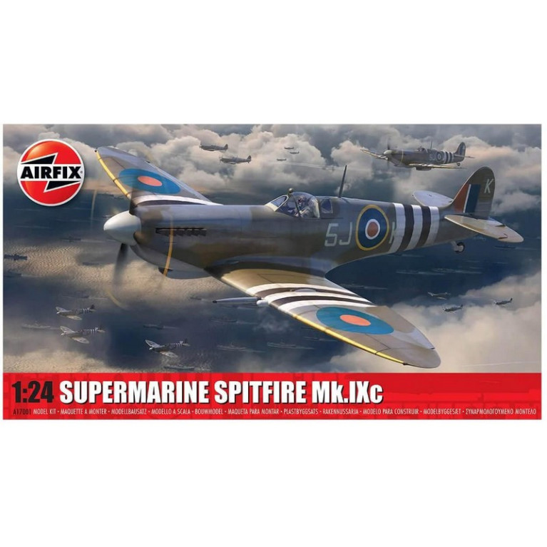 Avion de combat Supermarine Spitfire Mk.Ixc 1/24 Airfix A17001
