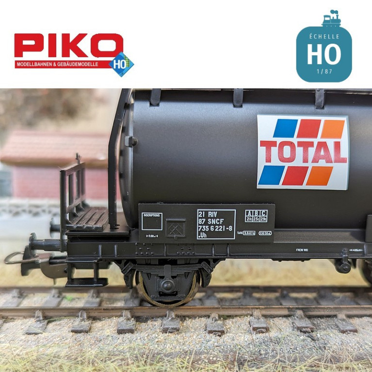 Total SNCF tank wagon Ep IV/V HO Piko P97123 - Maketis