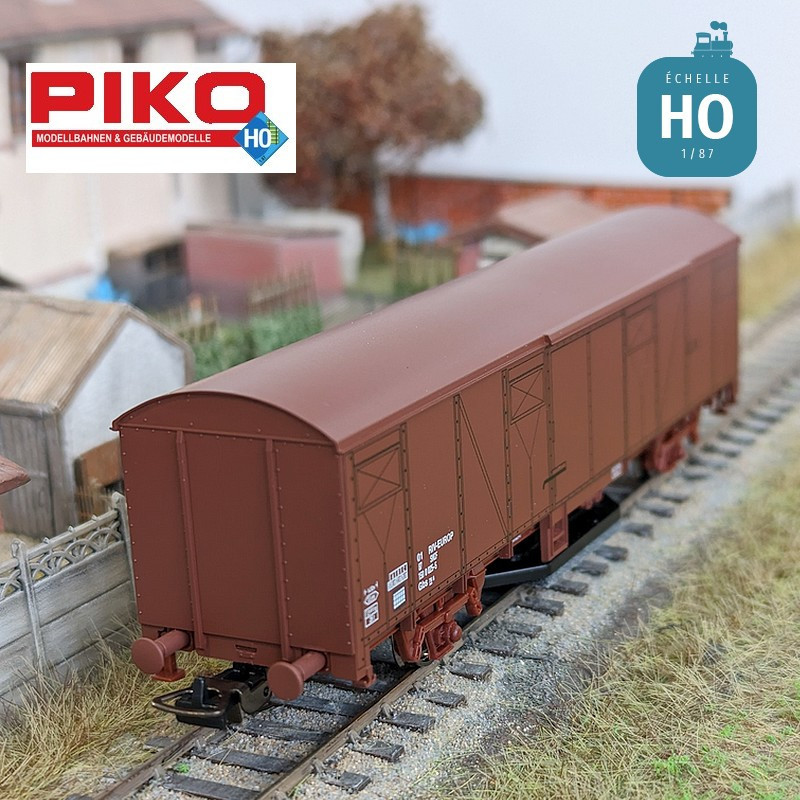 Gleisreinigungswagen Typ Gbs 76 SNCF Ep V HO PIKO P97133 - Maketis