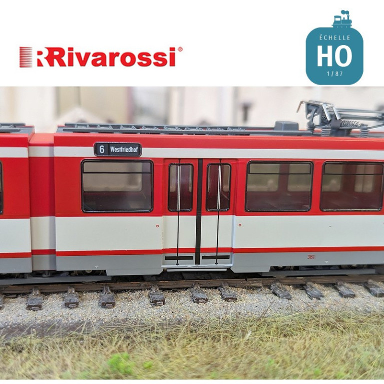 Electric tramway M6 version Nuremberg Ep IV-V Digital sound HO Rivarossi HR2945HM - Maketis