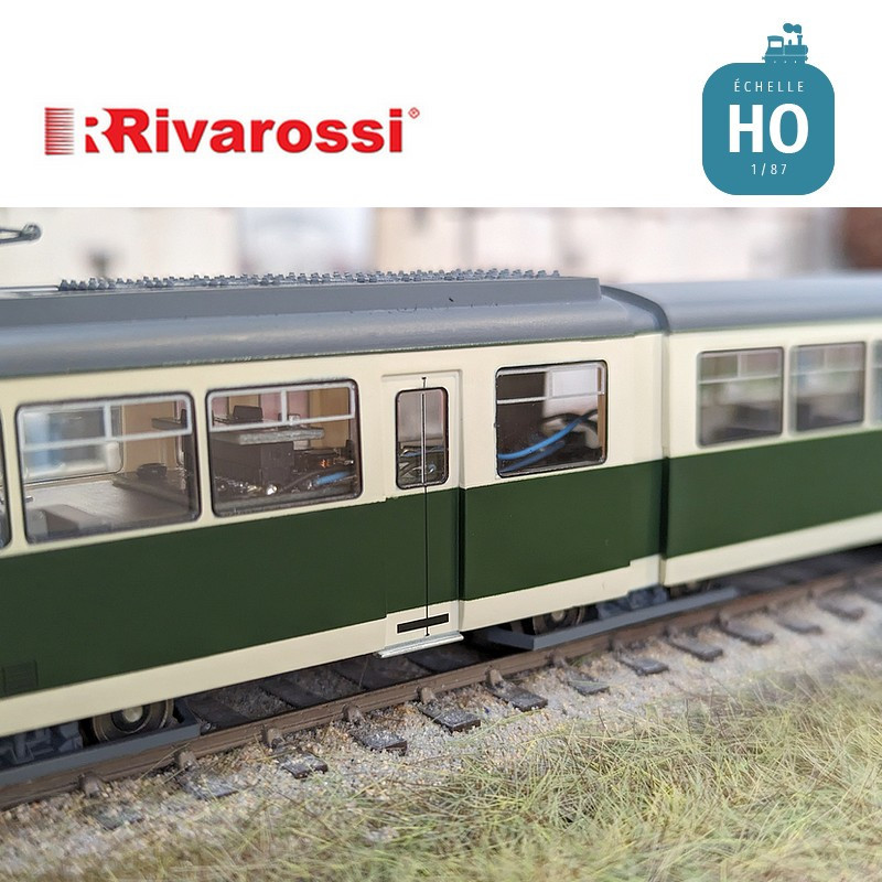 Tramway électrique Duewag GT8 version Graz Ep IV-V Analogique HO Rivarossi HR2943 - Maketis
