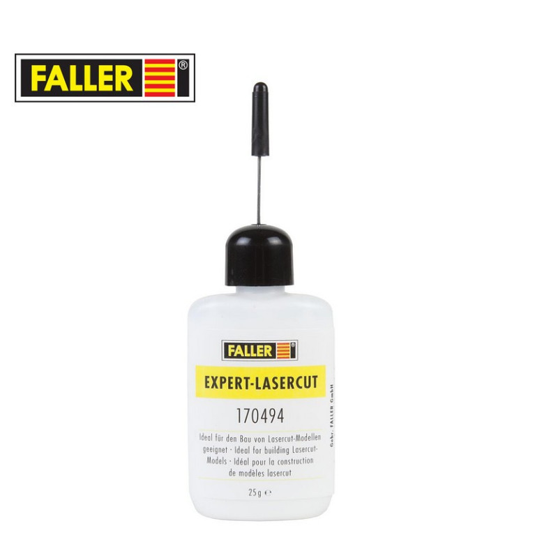 Cardboard and wood glue 25 g EXPERT LASERCUT Faller 170494 Cardboard and wood glue 25 g EXPERT LASERCUT Faller 170494