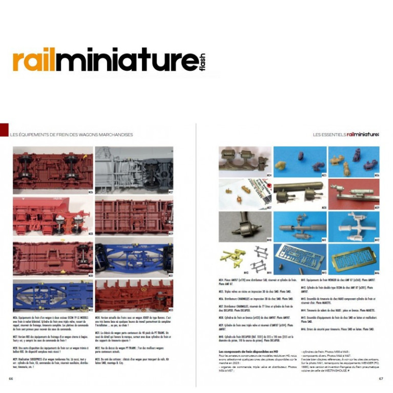Encyclopédie des wagons Tome 2 Rail miniature flash RFES02
