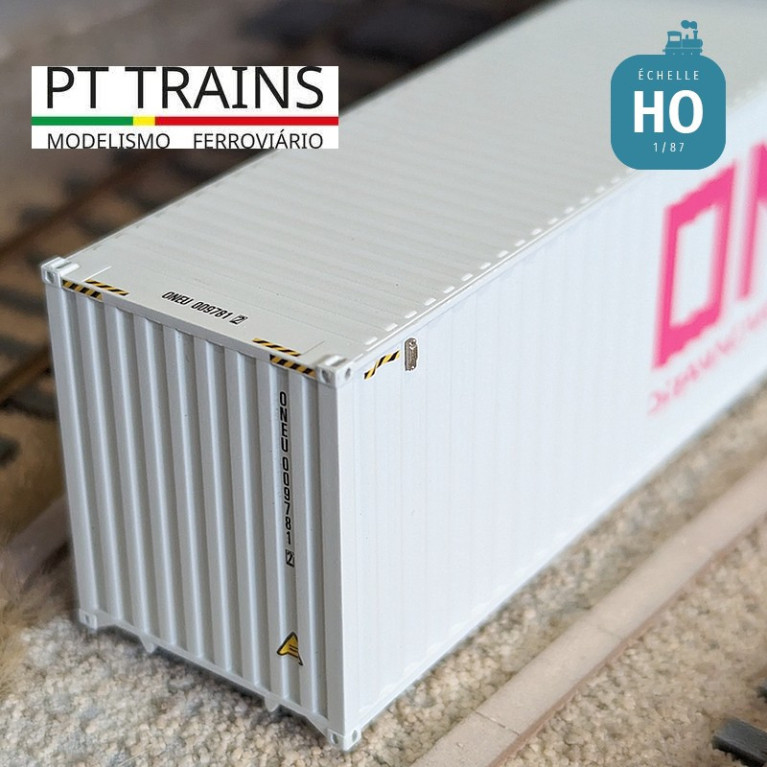 Container 40' HC ONE (ONEU0097812) HO PT TRAINS PT840031 - Maketis