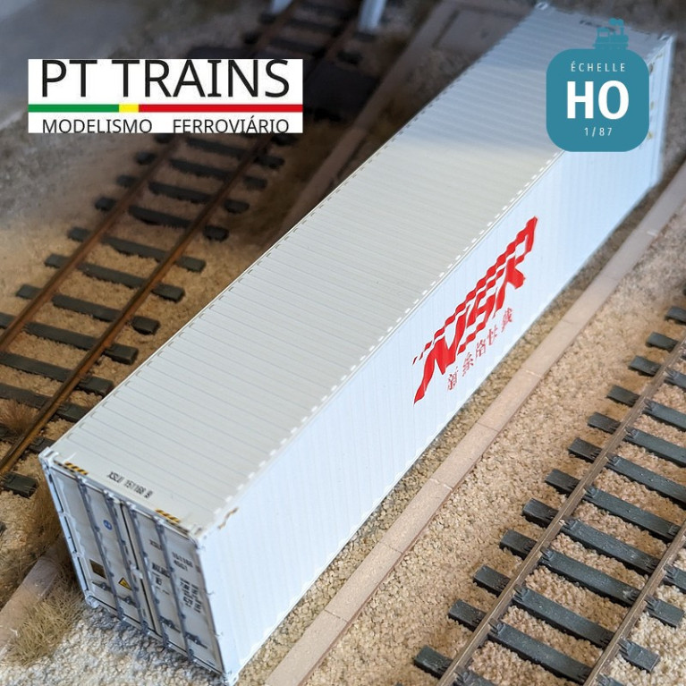 Container 40' HC NSR (XSLU1511689) HO PT TRAINS PT840404 - Maketis Container 40' HC NSR (XSLU1511689) HO PT TRAINS PT840404 - Maketis
