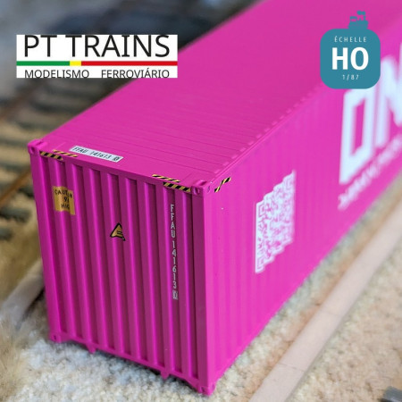 Container 40' HC ONE "Solideraty Edition" HO PT TRAINS PT190019 - Maketis Container 40' HC ONE "Solideraty Edition" HO PT TRAINS PT190019 - Maketis