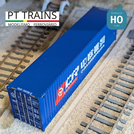 Container 40' HC China Railways (TBJU7428450) HO PT TRAINS PT840405.1 - Maketis