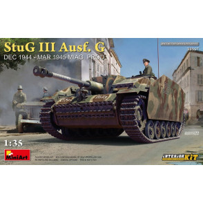 Char Allemand StuG III Ausf. G DEC 1944-MAR 1945 Interior Kit WWII 1/35 MiniArt 35357