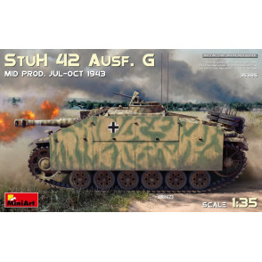 Char Allemand StuH 42 Ausf. G MID PROD. JUL-OCT 1943 WWII 1/35 MiniArt 35385 - Maketis
