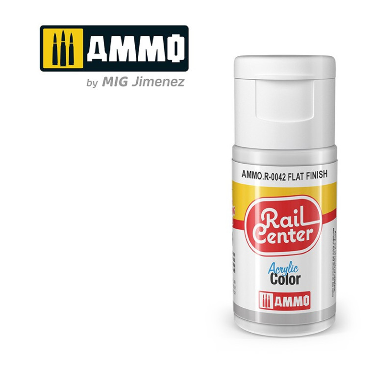 Vernis mat acrylique Rail Center 15ml MIG AMMO.R-0042