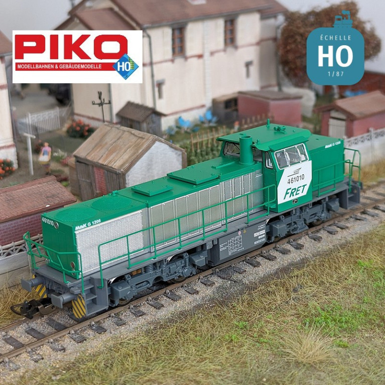 Diesel locomotive G 1206 "FRET" SNCF Ep VI Analog HO PIKO P97801 - Maketis