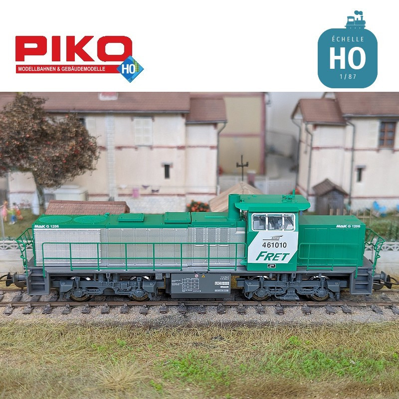 Diesel locomotive G 1206 "FRET" SNCF Ep VI Analog HO PIKO P97801 - Maketis