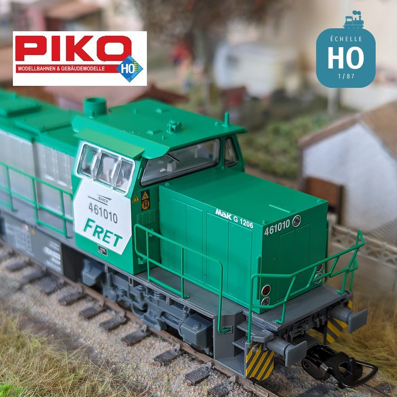 Diesel locomotive G 1206 "FRET" SNCF Ep VI Analog HO PIKO P97801 - Maketis