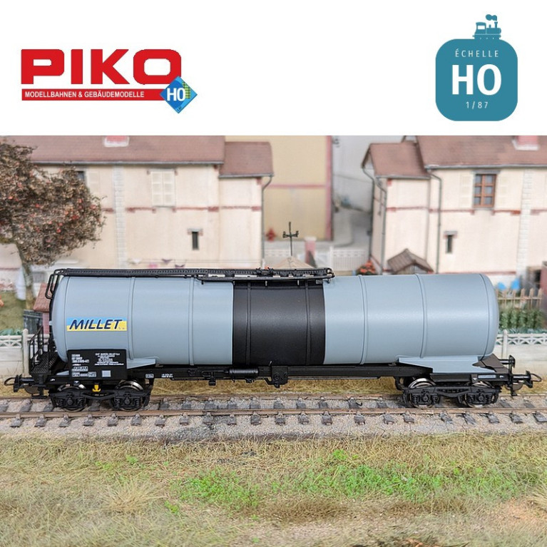 Set of 2 SNCF Ep V HO bogie tank wagons PIKO P97306 - Maketis