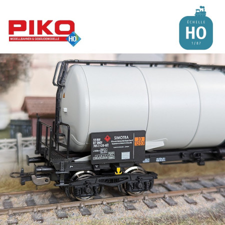 Set of 2 SNCF Ep V HO bogie tank wagons PIKO P97306 - Maketis