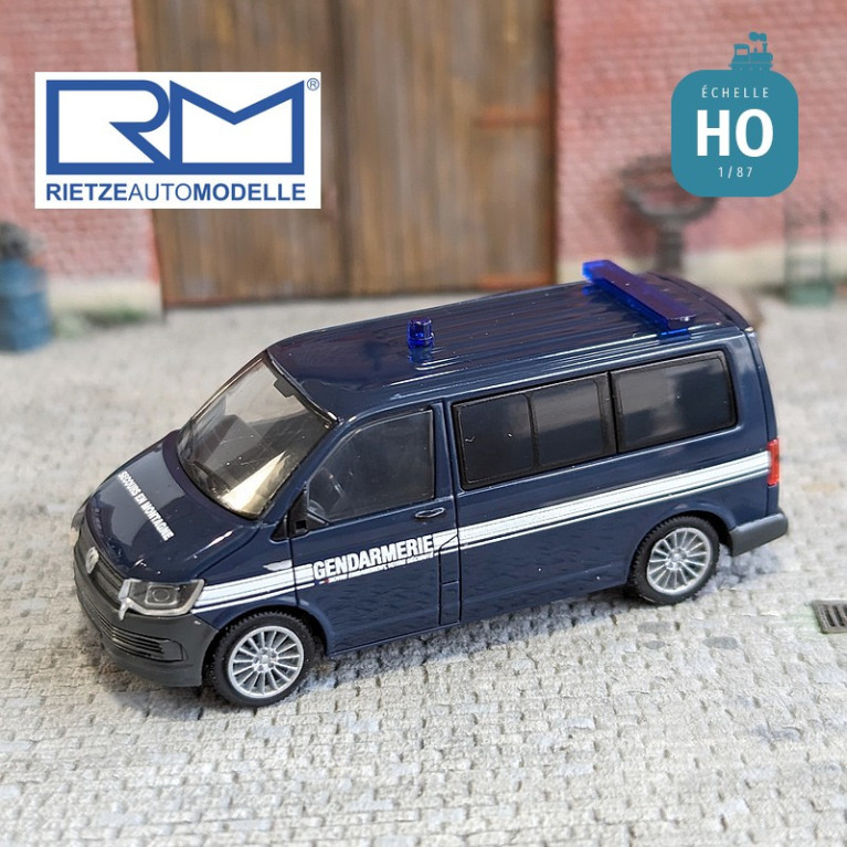 Volkswagen T6 "Gendarmerie" HO Rietze 53800 - Maketis Volkswagen T6 "Gendarmerie" HO Rietze 53800 - Maketis
