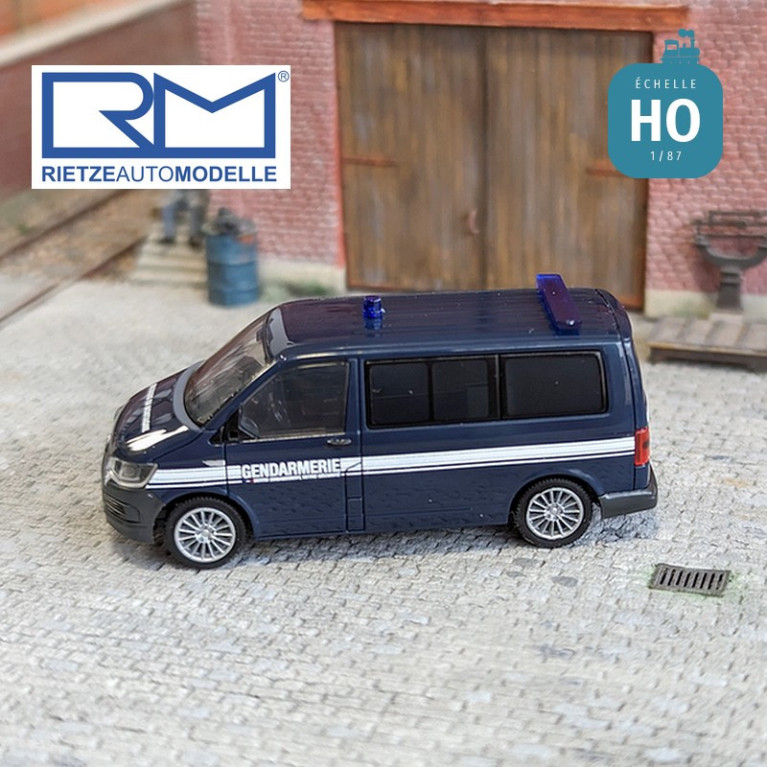 Volkswagen T6 "Gendarmerie" HO Rietze 53800 - Maketis Volkswagen T6 "Gendarmerie" HO Rietze 53800 - Maketis
