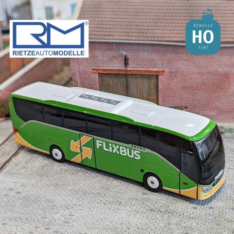 Bus Setra S515 HD Flixbus HO Rietze 77911 - Maketis