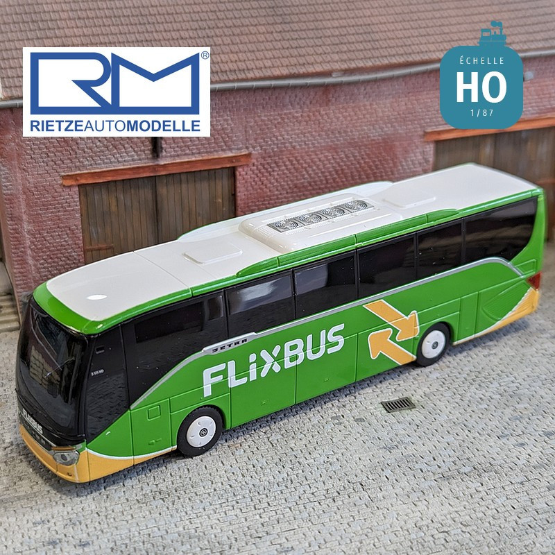 Bus Setra S515 HD Flixbus HO Rietze 77911 - Maketis