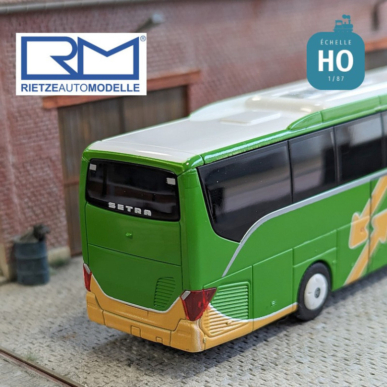 Bus Setra S515 HD Flixbus HO Rietze 77911 - Maketis