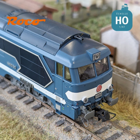 Diesellokomotive A1A 68050 SNCF Ep IV Analog HO Roco 70460 - Maketis