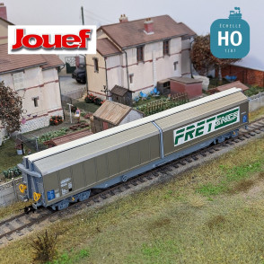 Habbiss "FRET" SNCF Ep V HO Jouef sliding-wall wagon HJ6273 - Maketis