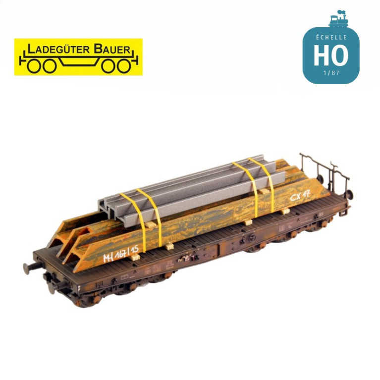 Profilés en acier H et I HO Ladegüter Bauer H01304 - Maketis