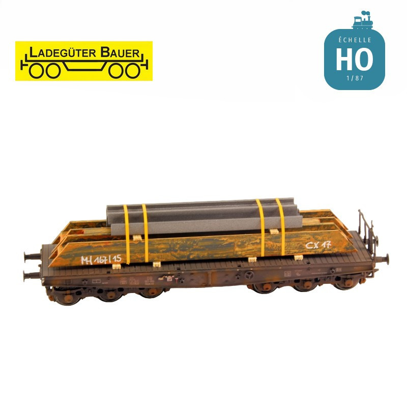 Profilés en acier H et I HO Ladegüter Bauer H01304 - Maketis