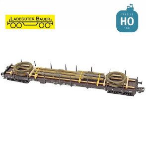 Vieilles roues dentées et arbres de transmission HO Ladegüter Bauer H01364 - Maketis