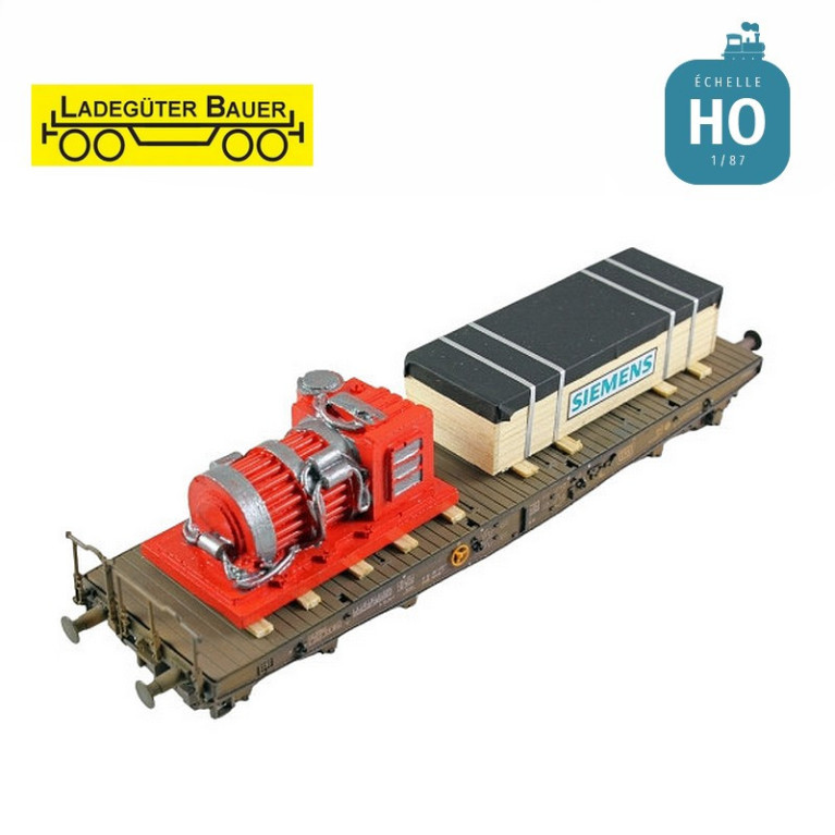 Generator with accessory box HO Ladegüter Bauer H01240 - Maketis Generator with accessory box HO Ladegüter Bauer H01240 - Maketis