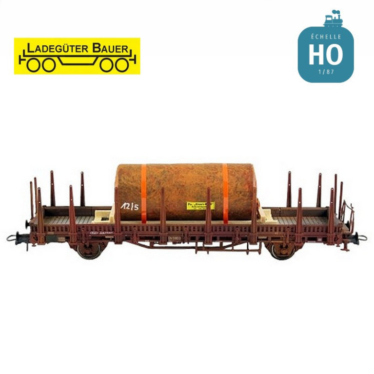 Small HO tank Ladegüter Bauer H01253 - Maketis Small HO tank Ladegüter Bauer H01253 - Maketis