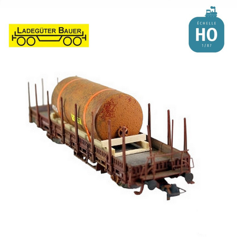 Small HO tank Ladegüter Bauer H01253 - Maketis Small HO tank Ladegüter Bauer H01253 - Maketis