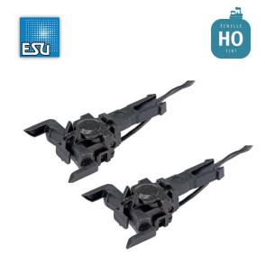 Automatische elektromagnetische Digitalkupplung 2 stück H0 ESU 41002 - Maketis