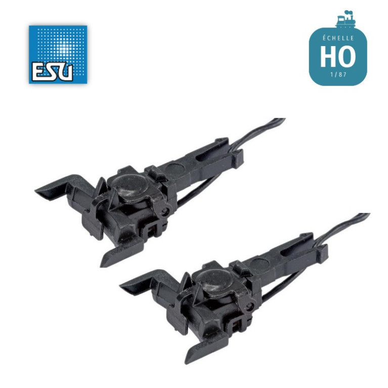 Automatic electromagnetic coupler 2 pcs H0 ESU 41002