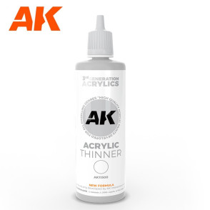 Acrylic thinner 3GEN 100 ml AK Interactive AK11500