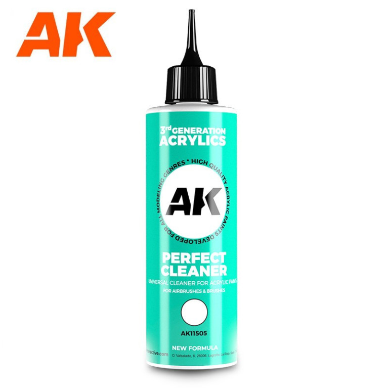 Perfect Cleaner 3GEN 250 ml AK Interactive AK11505 - Maketis Perfect Cleaner 3GEN 250 ml AK Interactive AK11505 - Maketis
