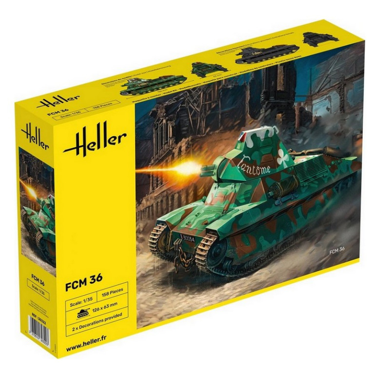 Panzer FCM36 1/35 Heller 30322 - Maketis