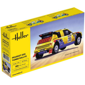 Peugeot 205 Turbo Rally 1/43 Heller 80189 - Maketis