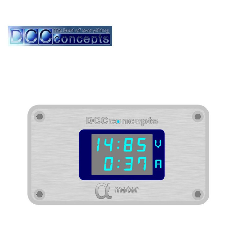 Multimètre Alpha Meter pour réseau analogique ou digital DCCconcepts DCC-AVA.1 - Maketis